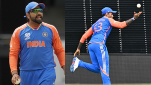 Rohit Sharma Reveals 'Heart in Mouth' Moment During Yadav's Clutch Catch in T20 World Cup Final
OR
Sharma Recalls Nail-Biting Yadav Catch That Sealed India's T20 World Cup Win