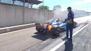 Carlos Sainz's F1 Car Engulfed in Flames at Austrian GP, Race Briefly Halted; Watch Dramatic Video
