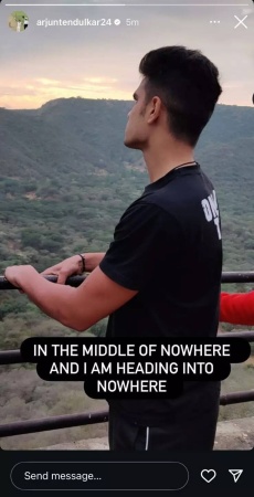 Arjun Tendulkar's Cryptic 