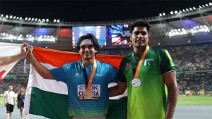 Neeraj Chopra vs. Arshad Nadeem: Javelin Showdown at World Athletics Championship in Tokyo Amidst India-Pakistan Tensions
