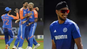 Hardik Pandya Joins Elite List with First-Ball Wicket Against Pakistan; Arshdeep Singh the Only Other Indian to Achieve the Feat