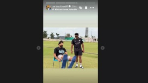Rohit Sharma and Sarfaraz Khan Training Photo Ignites National Team Speculation