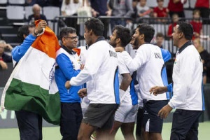 India Achieves Historic Davis Cup Win Over Switzerland, First Away Victory Against European Nation Since 1993