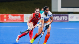 India Salvages Draw Against Japan in Thrilling Women's Asia Cup Clash
OR
Last-Minute Goal Earns India a Crucial Draw Against Japan in Women's Asia Cup 2025
OR
Resilient India Holds Defending Champions Japan to Draw in Women's Asia Cup Thriller