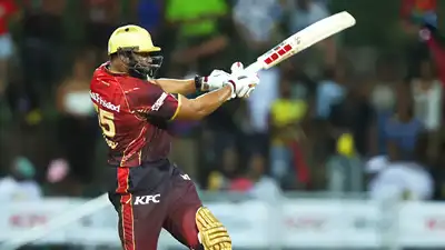 Kieron Pollard Unleashes Six-Hitting Fury, Smashes 7 Sixes in 8 Balls